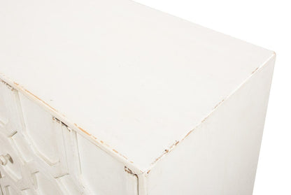 Sarreid Ltd - Becket Sideboard, Antique White in White - 53410-3 view 5