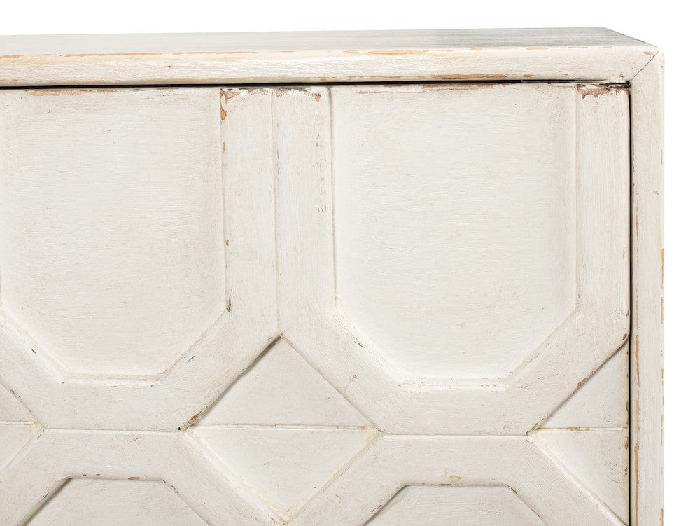 Sarreid Ltd - Becket Sideboard, Antique White in White - 53410-3 view 9