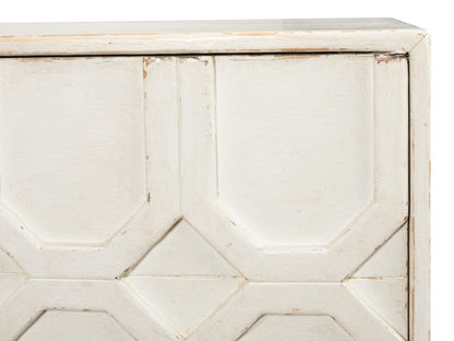 Sarreid Ltd - Becket Sideboard, Antique White in White - 53410-3 view 9