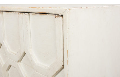 Sarreid Ltd - Becket Sideboard, Antique White in White - 53410-3 view 12