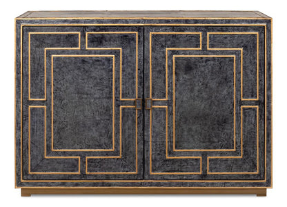 Sarreid Ltd - Bel Aire Buffet - Black - 53164 view 2