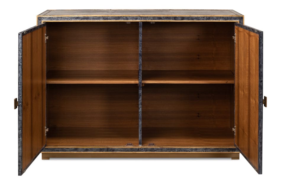 Sarreid Ltd - Bel Aire Buffet - Black - 53164 view 3