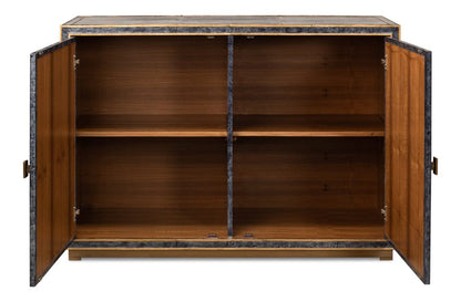 Sarreid Ltd - Bel Aire Buffet - Black - 53164 view 3