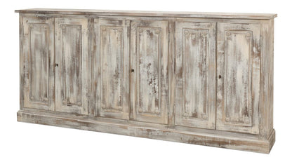 Sarreid Ltd - Bellagio Sideboard, 96",Grey Oak in Grey - R061-73 view 1