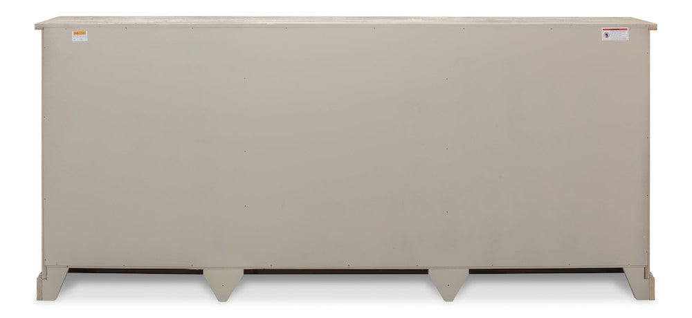 Sarreid Ltd - Bellagio Sideboard, 96",Grey Oak in Grey - R061-73 view 7