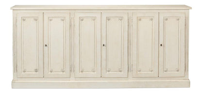 Sarreid Ltd - Bellagio Sideboard,96in, White/White - R061-37 veiw 2