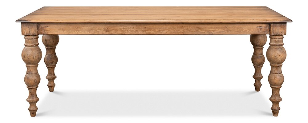 Sarreid Ltd - Bixby Dining Table - Brown - 40678 veiw 2
