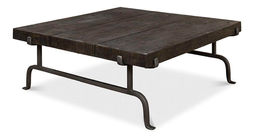 Sarreid Ltd - Blayne Coffee Table, Storm Cloud - 52714 veiw 1