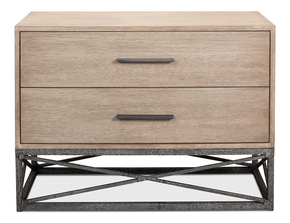 Sarreid Ltd - Blyth Chest - Beige - 53347 veiw 2
