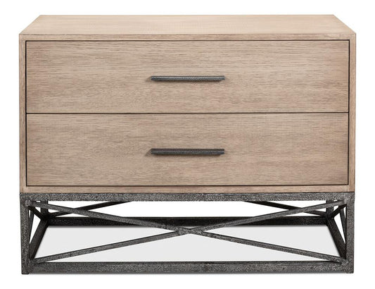 Sarreid Ltd - Blyth Chest - Beige - 53347 veiw 2