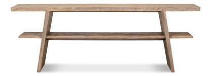 Sarreid Ltd - Bodega Vineyards Console Table - Tan - 53340 veiw 2