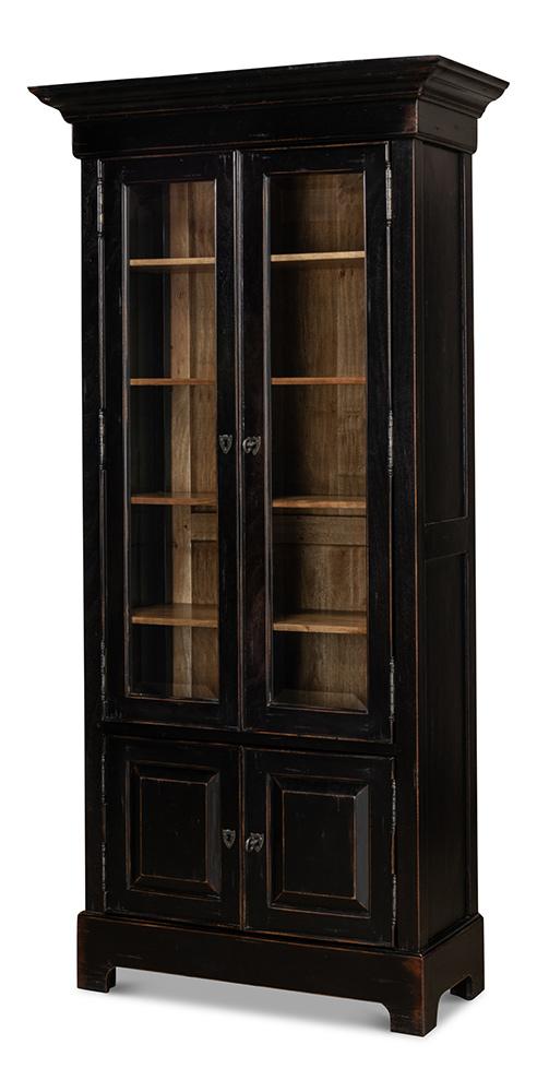 Sarreid Ltd - Bookcase In Ebony Finish - 27160 veiw 1
