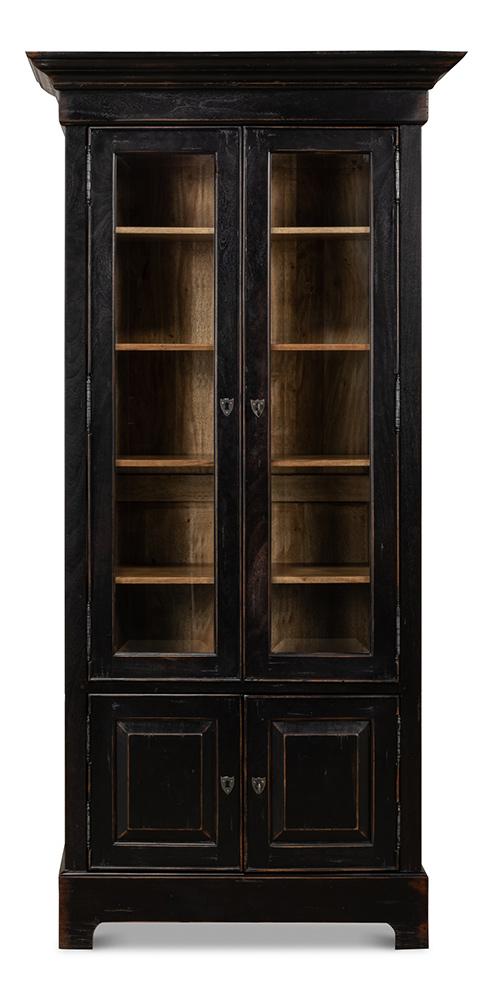 Sarreid Ltd - Bookcase In Ebony Finish - 27160 veiw 2