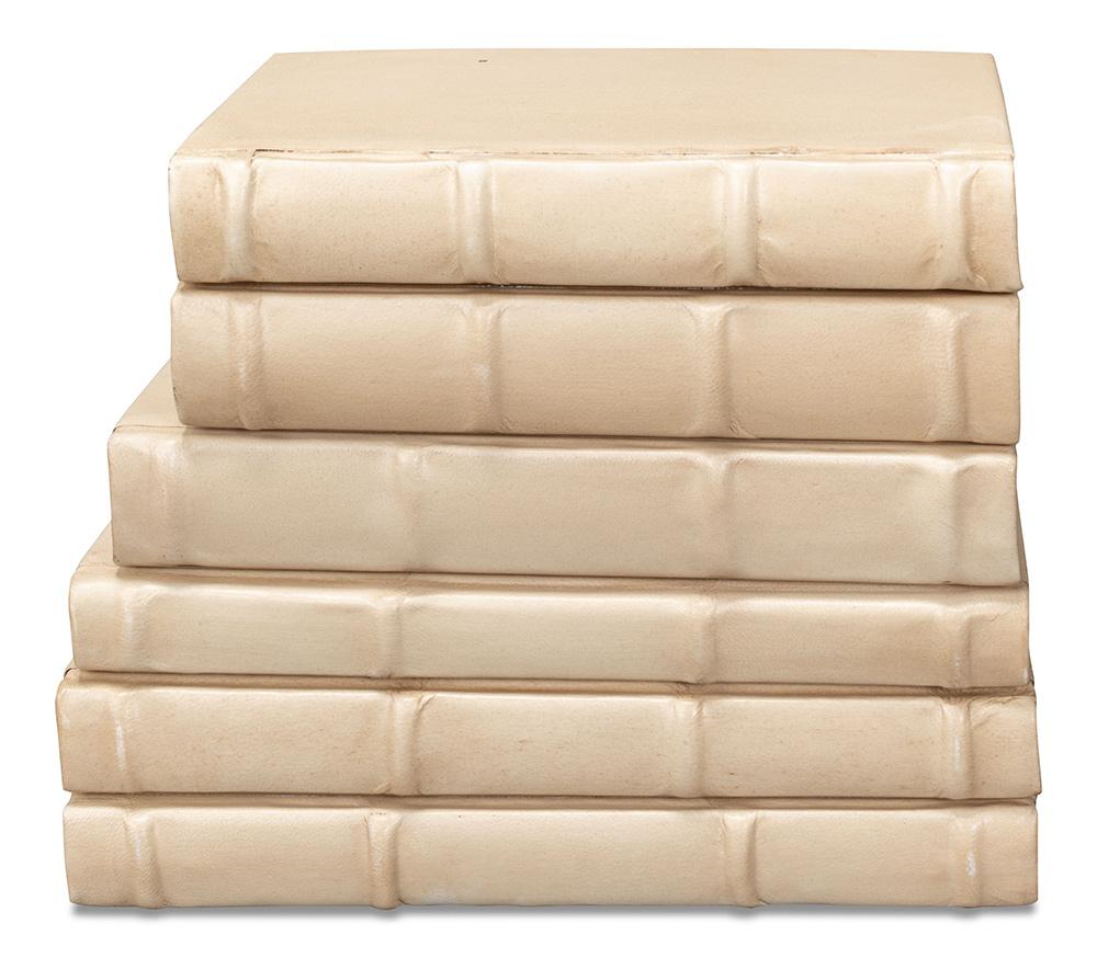 Sarreid Ltd - Books, Set Of 12, Antique White - 54075 veiw 2