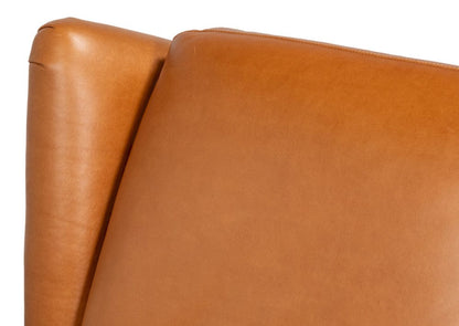 Sarreid Ltd - Bradford Leather Recliner in Brown - 54304 view 10