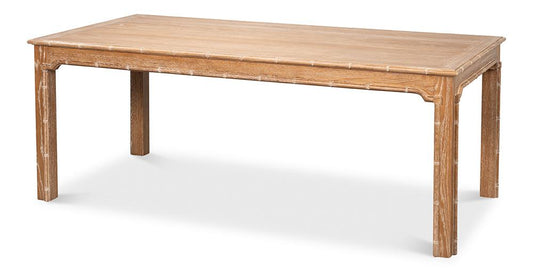 Sarreid Ltd - Brighton Dining Table - Brown - 54163 veiw 1