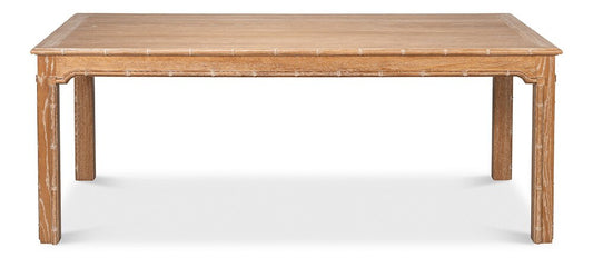 Sarreid Ltd - Brighton Dining Table - Brown - 54163 veiw 2
