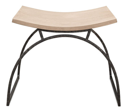 Sarreid Ltd - Britton Bench in Beige - 53346 view 2