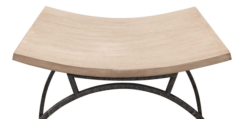 Sarreid Ltd - Britton Bench in Beige - 53346 view 4