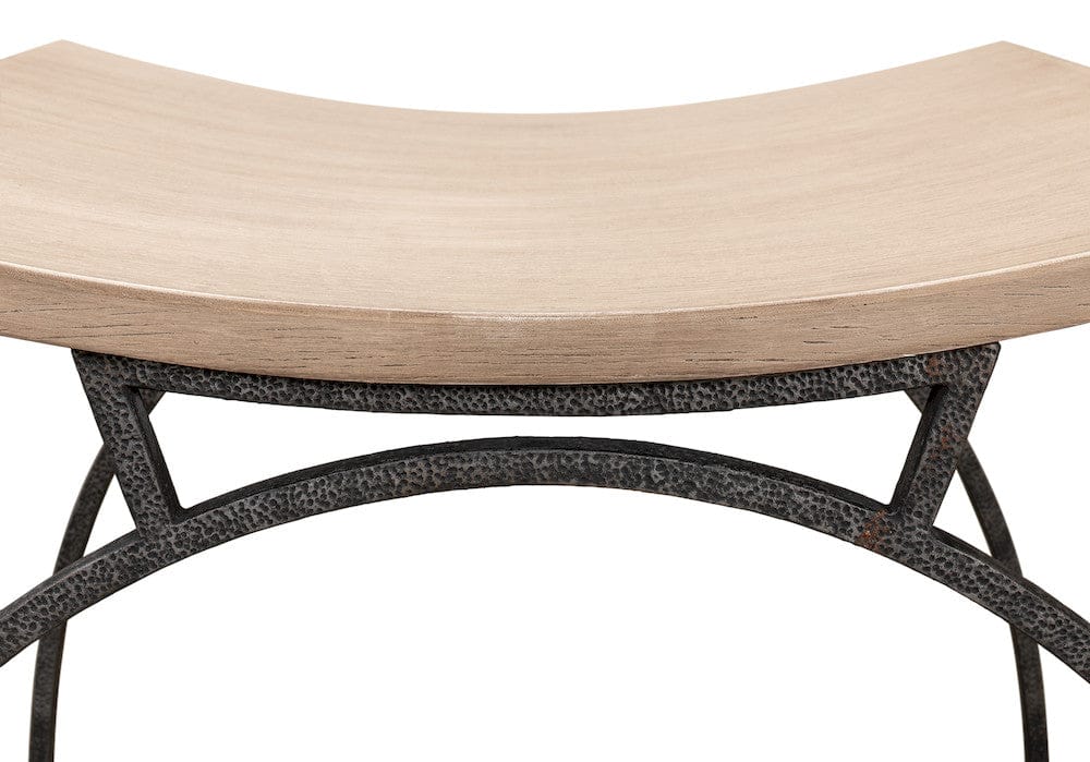 Sarreid Ltd - Britton Bench in Beige - 53346 view 6