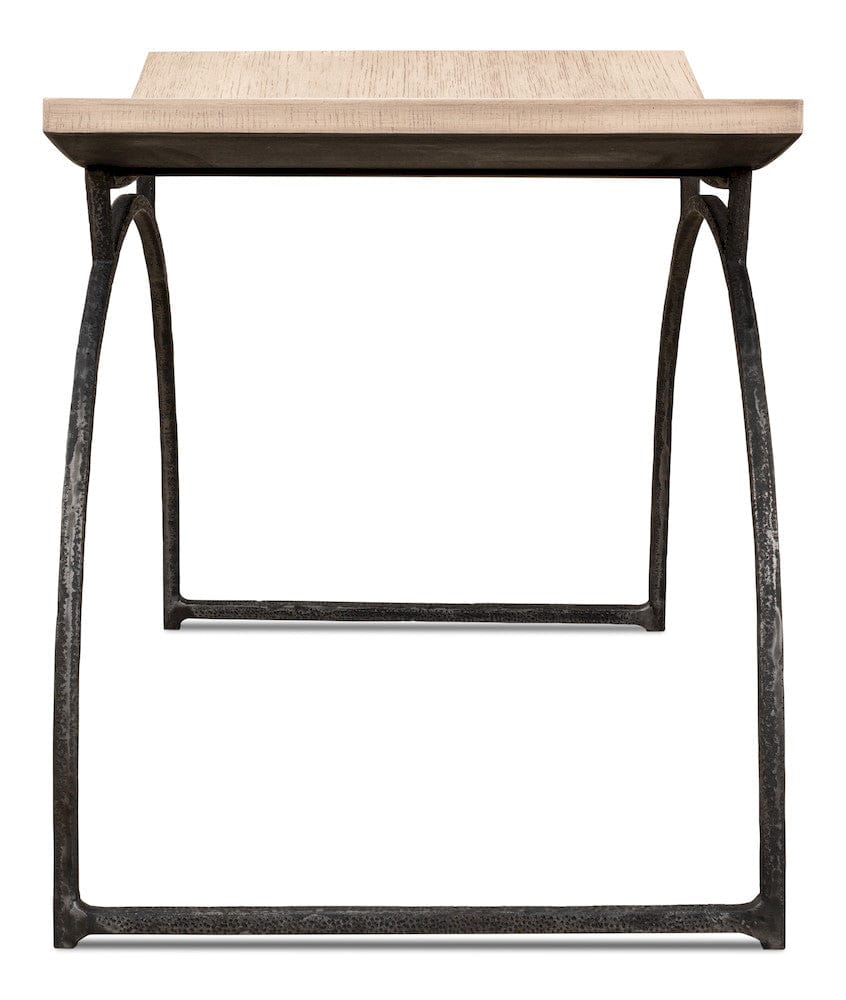 Sarreid Ltd - Britton Bench in Beige - 53346 view 9