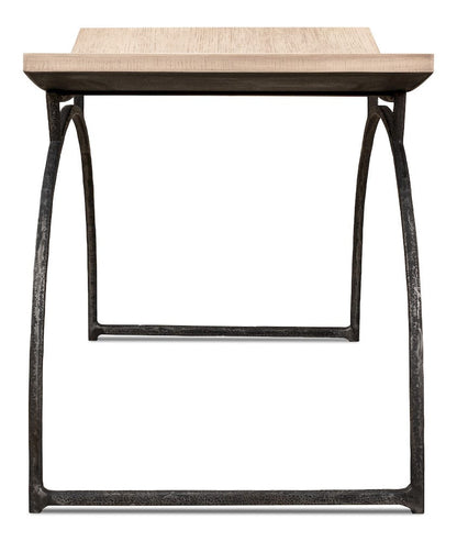 Sarreid Ltd - Britton Bench in Beige - 53346 view 9