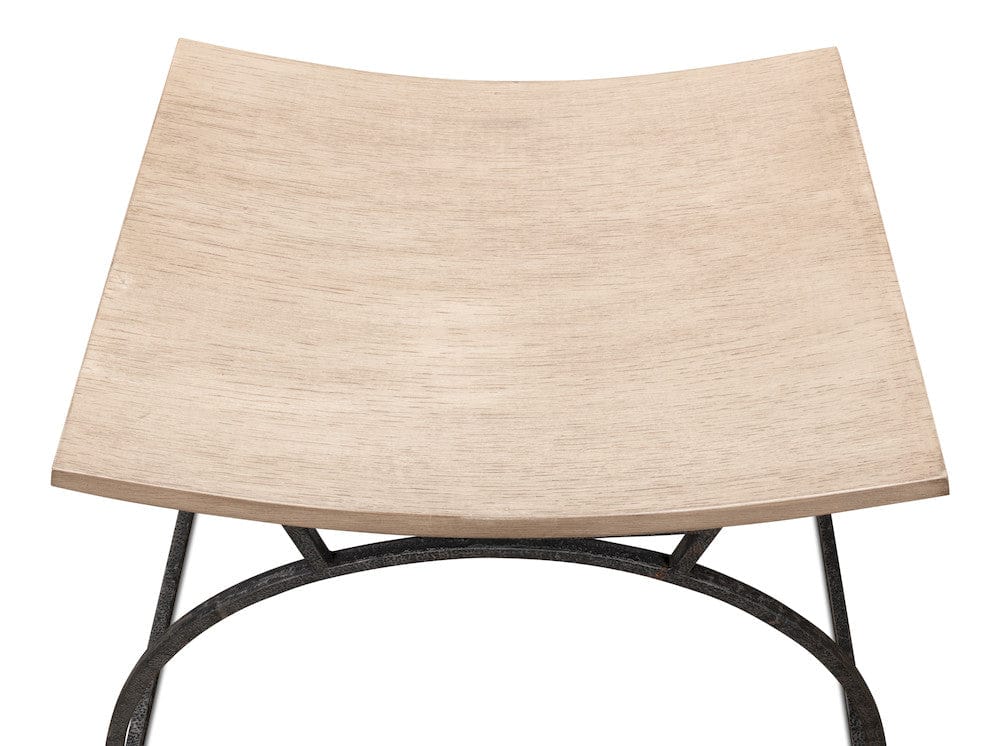 Sarreid Ltd - Britton Bench in Beige - 53346 view 11