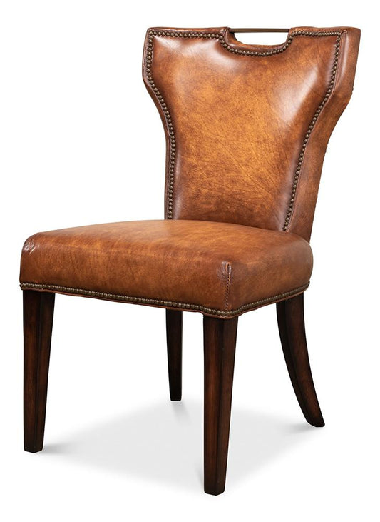 Sarreid Ltd - Broderick Dining Chair - Brown - 40925 veiw 1