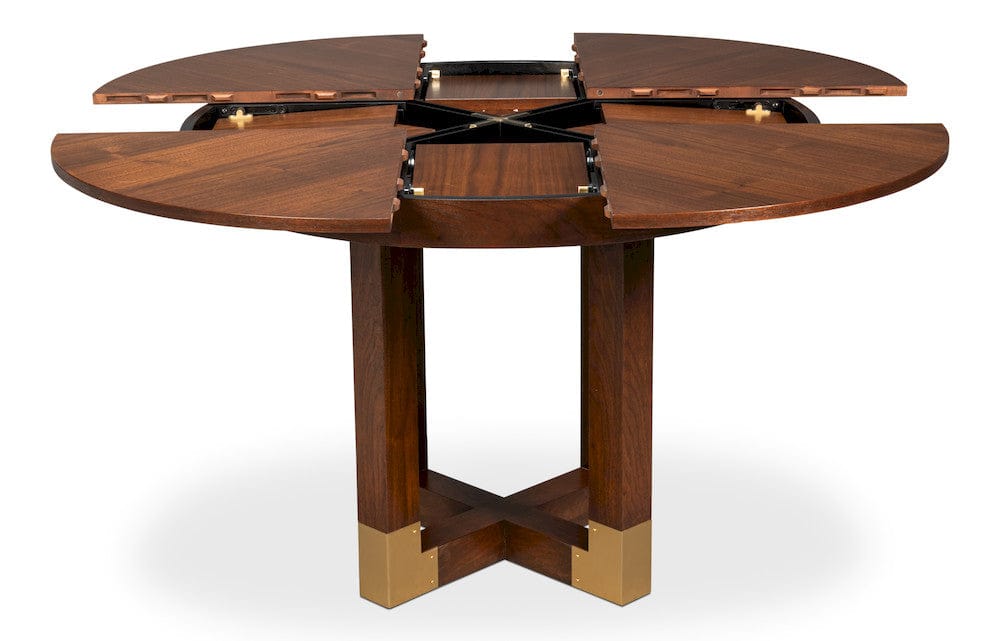 Sarreid Ltd - Brooklyn Jupe Table in Brown - 54284-BW view 2