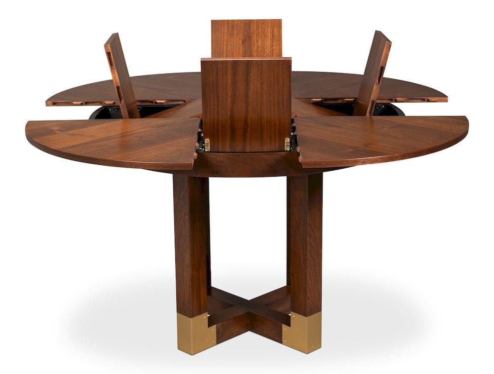 Sarreid Ltd - Brooklyn Jupe Table in Brown - 54284-BW view 3