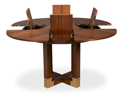 Sarreid Ltd - Brooklyn Jupe Table in Brown - 54284-BW view 3