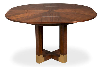 Sarreid Ltd - Brooklyn Jupe Table in Brown - 54284-BW view 5