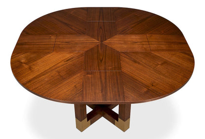 Sarreid Ltd - Brooklyn Jupe Table in Brown - 54284-BW view 8