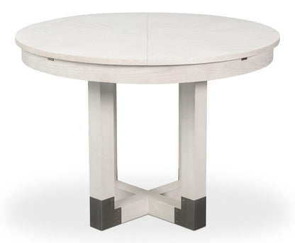 Sarreid Ltd - Brooklyn Jupe Table in White - 54284-WW view 1