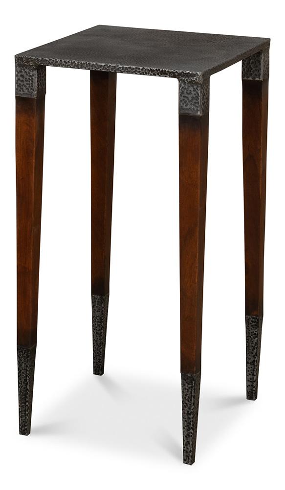 Sarreid Ltd - Burnford Table - Iron - 27273 veiw 1