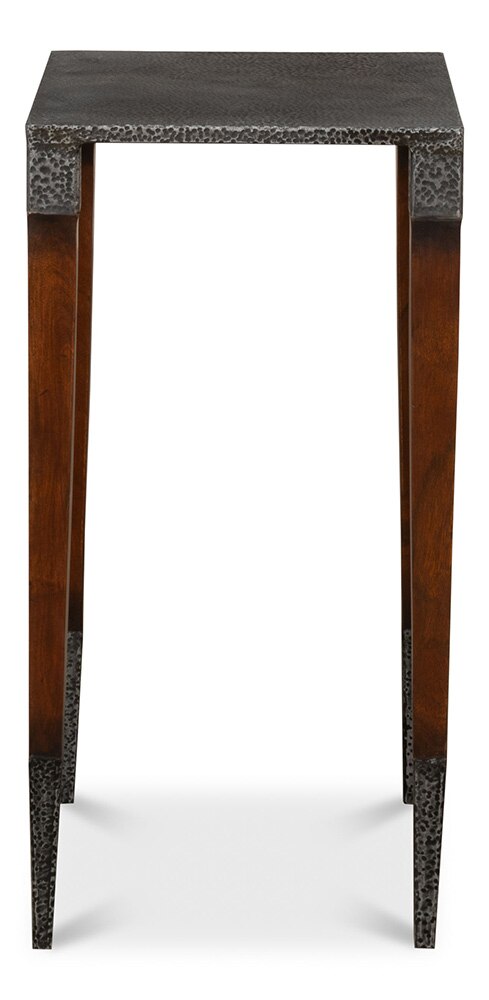 Sarreid Ltd - Burnford Table - Iron - 27273 veiw 2