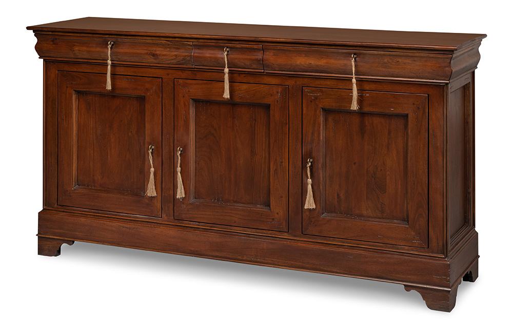 Sarreid Ltd - Cafe Au Lait Buffet, Walnut - 26130-3 veiw 1