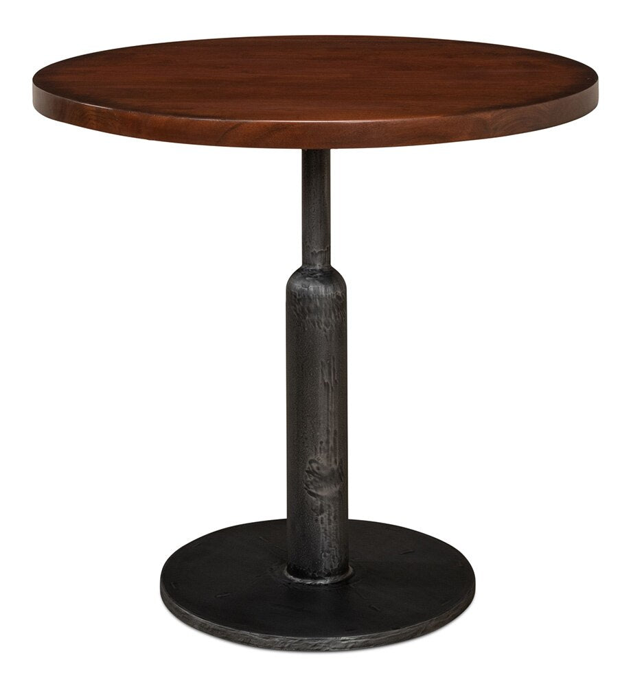 Sarreid Ltd - Cafe Table - Brown - 40332 veiw 1