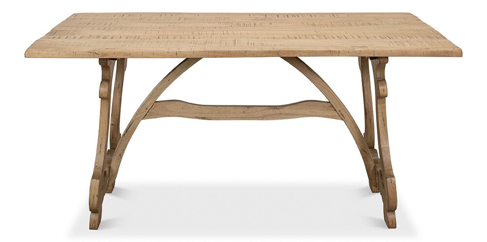 Sarreid Ltd - Calambac Dining Table, Driftwood Finish - 27862 veiw 2