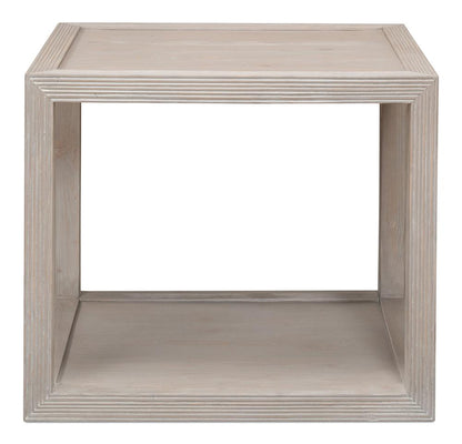 Sarreid Ltd - Camden Side Table - Grey - 53301 veiw 2