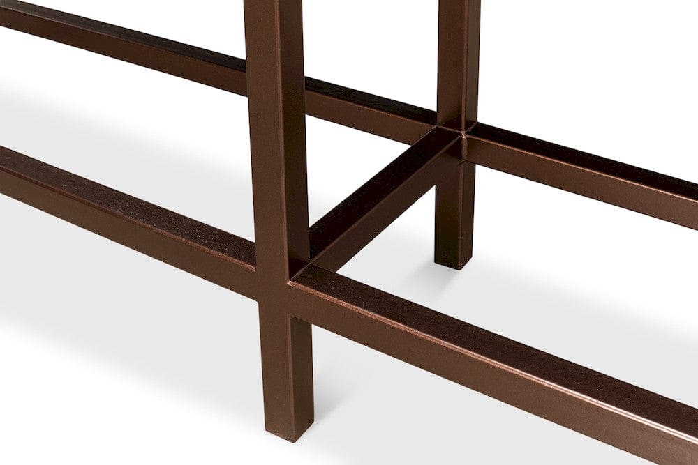 Sarreid Ltd - Campaign Embossed Console in Brown - 29859 view 11