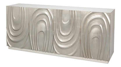 Sarreid Ltd - Capriole Credenza in White - 54293-WW view 1
