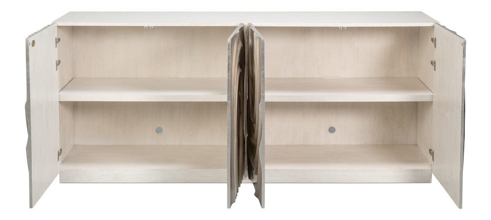 Sarreid Ltd - Capriole Credenza in White - 54293-WW view 3