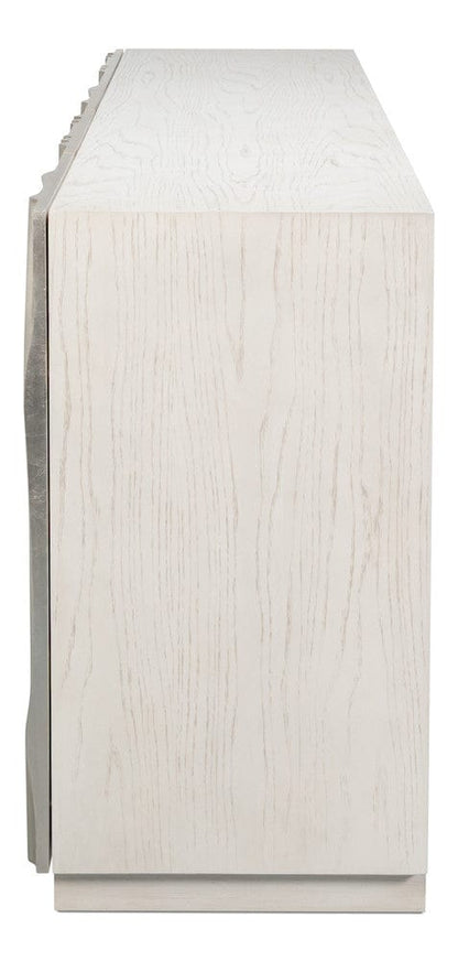 Sarreid Ltd - Capriole Credenza in White - 54293-WW view 8