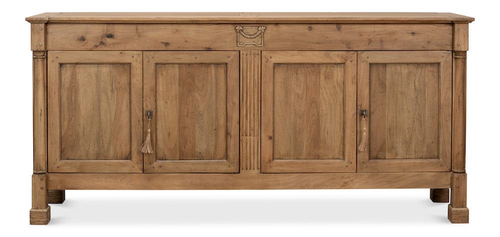Sarreid Ltd - Caracole Credenza, Driftwood Finish in Beige - 27844 view 2