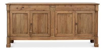 Sarreid Ltd - Caracole Credenza, Driftwood Finish in Beige - 27844 view 2