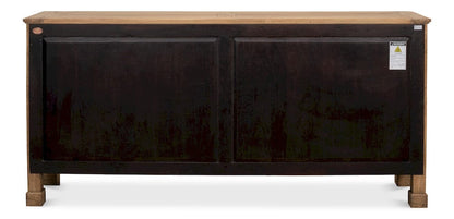Sarreid Ltd - Caracole Credenza, Driftwood Finish in Beige - 27844 view 7