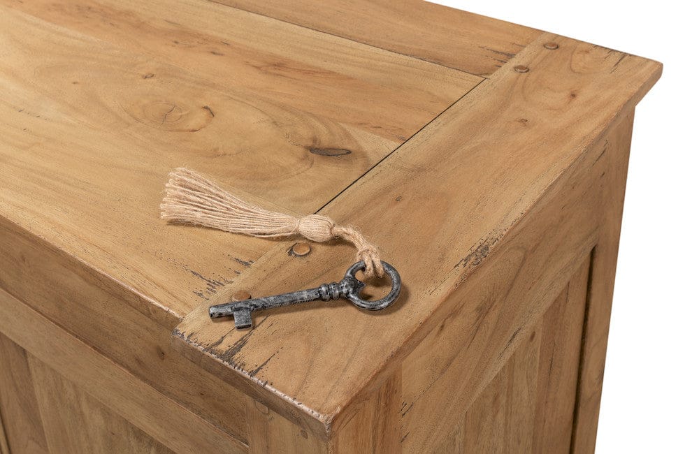 Sarreid Ltd - Caracole Credenza, Driftwood Finish in Beige - 27844 view 9