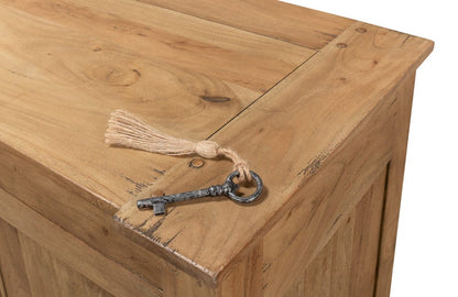 Sarreid Ltd - Caracole Credenza, Driftwood Finish in Beige - 27844 view 9