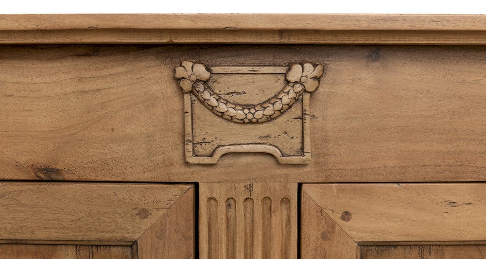 Sarreid Ltd - Caracole Credenza, Driftwood Finish in Beige - 27844 view 10